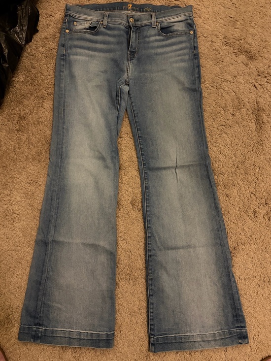 7 For All Mankind Denim - 7 For All Mankind Women's Light Blue Dojo Jeans - SZ 32